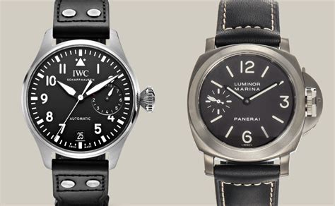 IWC vs. Panerai: The Battle of Luxury Watch Brands 